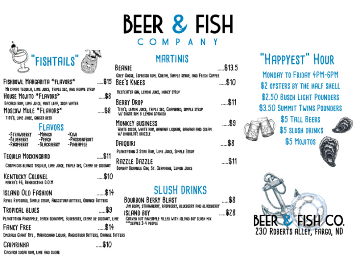 Beverages Beer and Fish Company